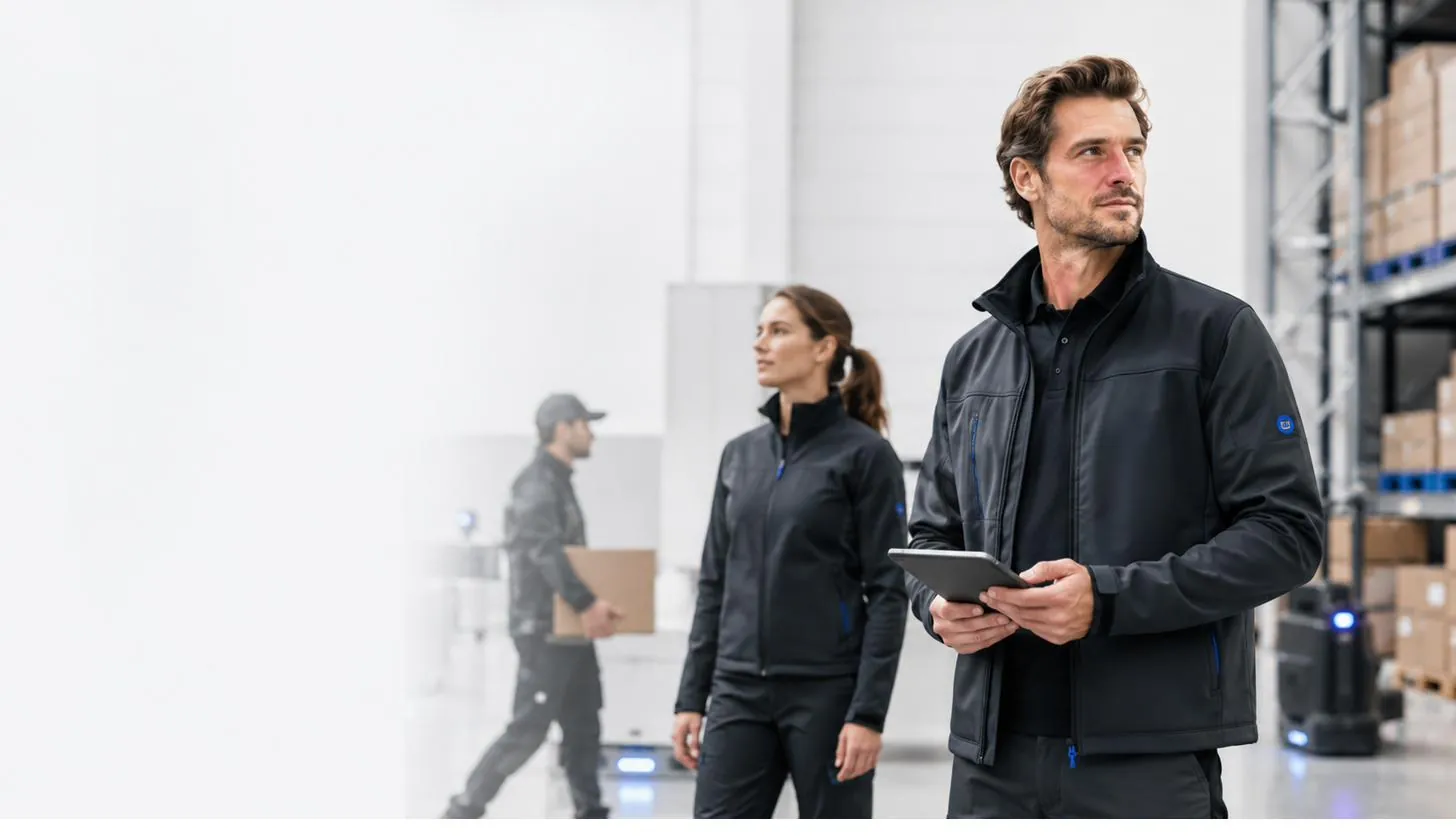 Teamkleidung & Textilveredelung für Industrie & Logistik – veredelt von TEAMDROP