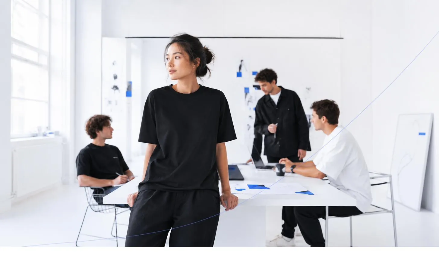 Teamkleidung & Textilveredelung für Agenturen & Start-ups – veredelt von TEAMDROP